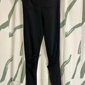 Black High-Waisted Leggings
